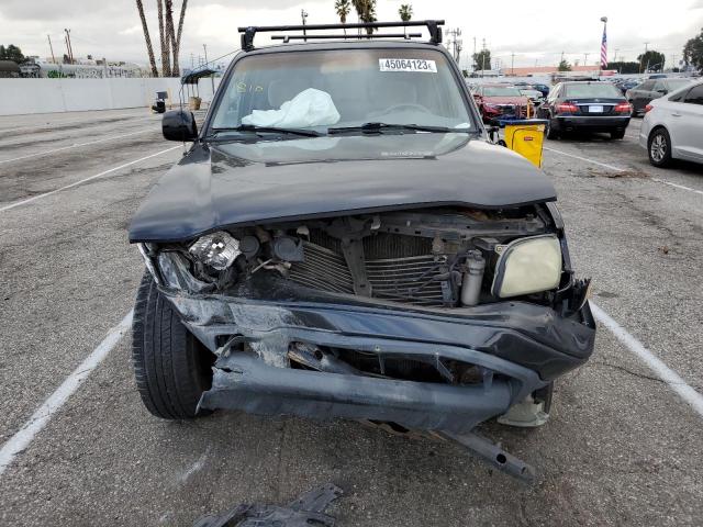 5TESN92N61Z771359 - 2001 TOYOTA TACOMA XTRACAB PRERUNNER შავი ფოტო 5