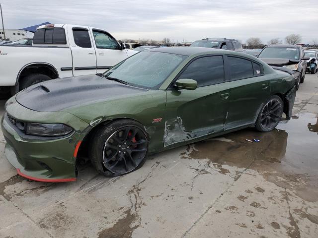 2C3CDXGJ1LH157517 - 2020 DODGE CHARGER SCAT PACK GREEN photo 1