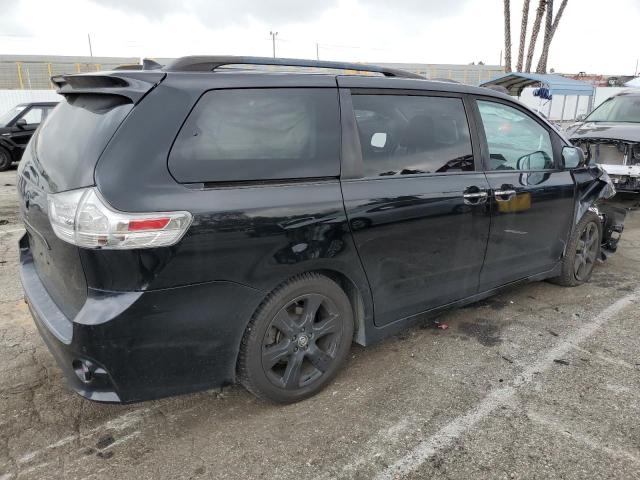 5TDXZ3DC4LS056387 - 2020 TOYOTA SIENNA SE BLACK photo 3