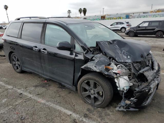 5TDXZ3DC4LS056387 - 2020 TOYOTA SIENNA SE BLACK photo 4