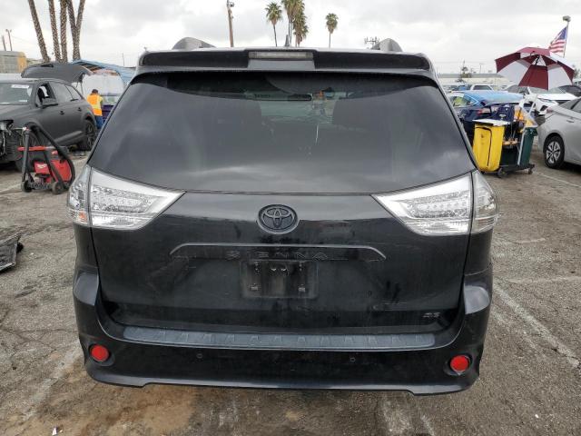 5TDXZ3DC4LS056387 - 2020 TOYOTA SIENNA SE BLACK photo 6