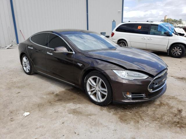 5YJSA1DG5DFP03538 - 2013 TESLA MODEL S ყავისფერი ფოტო 4