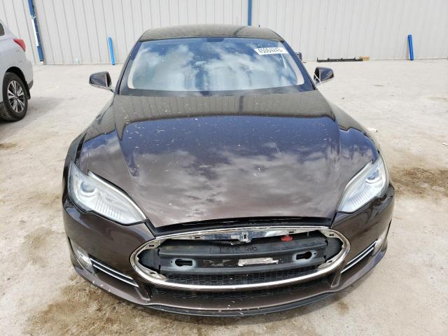 5YJSA1DG5DFP03538 - 2013 TESLA MODEL S ყავისფერი ფოტო 5