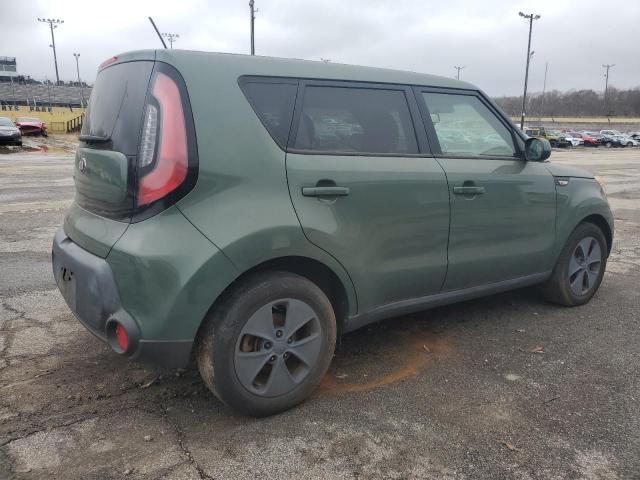 KNDJN2A27E7028071 - 2014 KIA SOUL GREEN photo 3