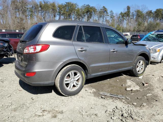 5XYZG3AB0BG002784 - 2011 HYUNDAI SANTA FE GLS GRAY photo 3