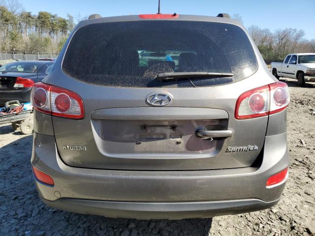 5XYZG3AB0BG002784 - 2011 HYUNDAI SANTA FE GLS GRAY photo 6