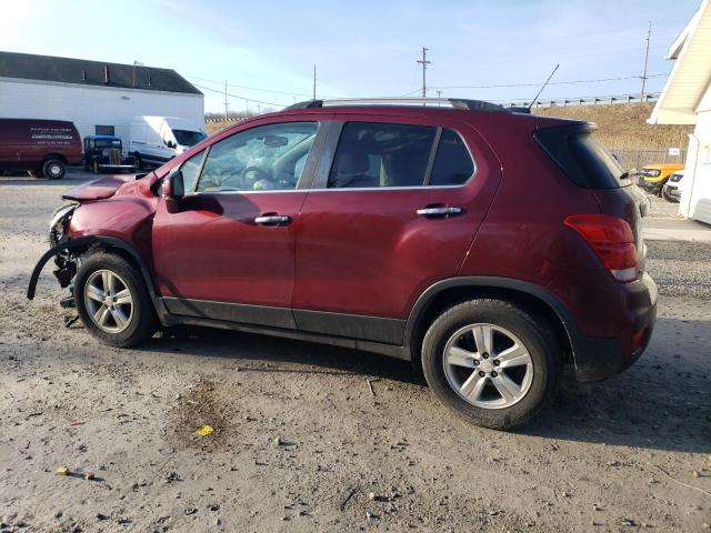 3GNCJLSB5HL172850 - 2017 CHEVROLET TRAX 1LT BURGUNDY photo 2