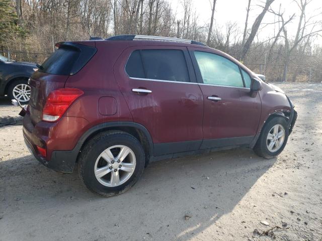 3GNCJLSB5HL172850 - 2017 CHEVROLET TRAX 1LT BURGUNDY photo 3