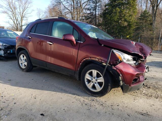 3GNCJLSB5HL172850 - 2017 CHEVROLET TRAX 1LT BURGUNDY photo 4