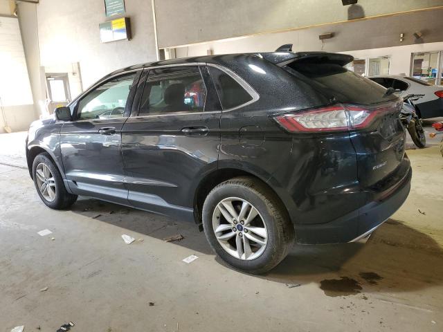 2FMTK4J82FBB93211 - 2015 FORD EDGE SEL BLACK photo 2