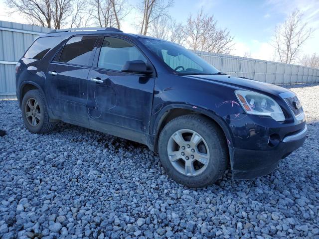 1GKKVNED0BJ305258 - 2011 GMC ACADIA SLE BLUE photo 4