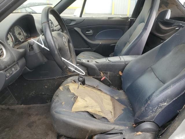 JM1NB353440402453 - 2004 MAZDA MX-5 MIATA BASE SILVER photo 7
