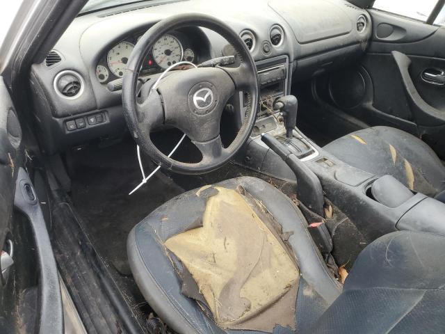 JM1NB353440402453 - 2004 MAZDA MX-5 MIATA BASE SILVER photo 8