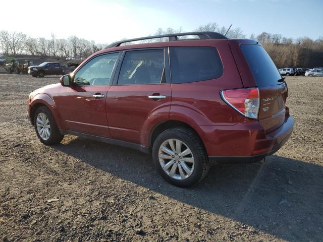 JF2SHADC6CH438816 - 2012 SUBARU FORESTER 2.5X PREMIUM MAROON photo 2