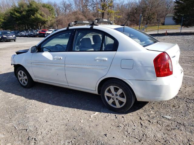 KMHCN4AC8AU476534 - 2010 HYUNDAI ACCENT GLS WHITE photo 2