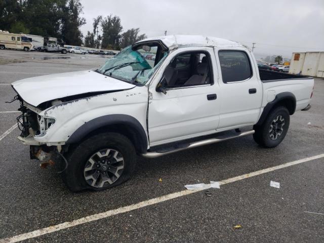5TEGN92N42Z103437 - 2002 TOYOTA TACOMA DOUBLE CAB PRERUNNER WHITE photo 1