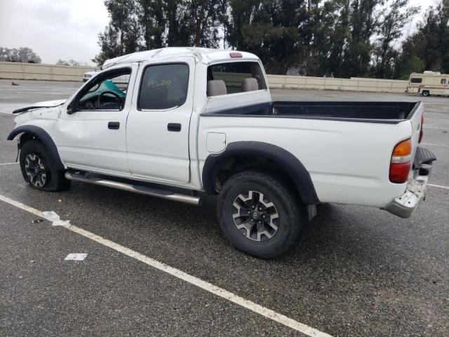 5TEGN92N42Z103437 - 2002 TOYOTA TACOMA DOUBLE CAB PRERUNNER WHITE photo 2