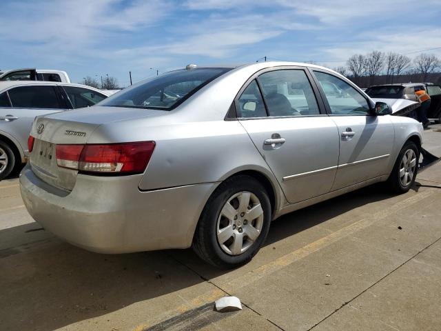 5NPET46C28H401473 - 2008 HYUNDAI SONATA GLS SILVER photo 3