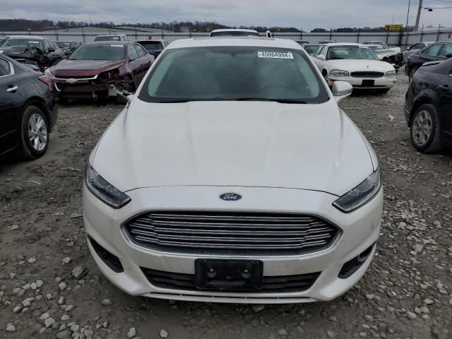 3FA6P0HD1ER355804 - 2014 FORD FUSION SE WHITE photo 5