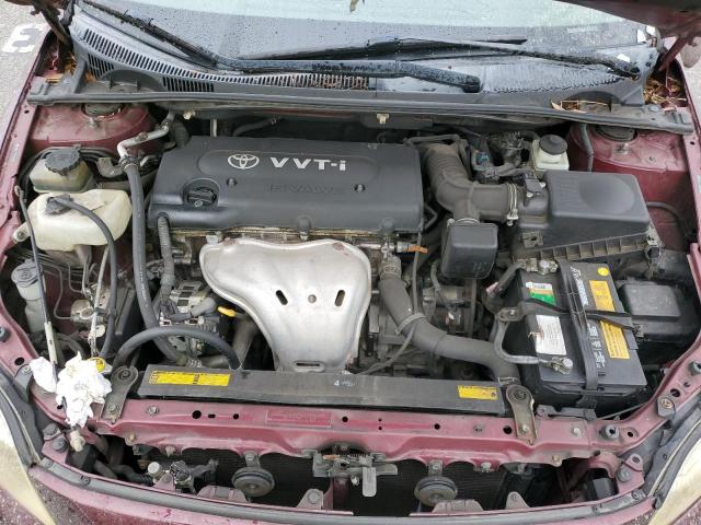 JTKDE177270200098 - 2007 TOYOTA SCION TC ბურგუნდია ფოტო 11