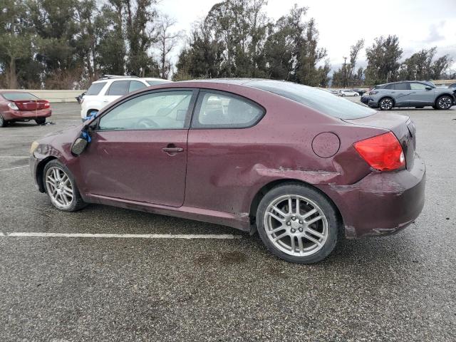 JTKDE177270200098 - 2007 TOYOTA SCION TC ბურგუნდია ფოტო 2