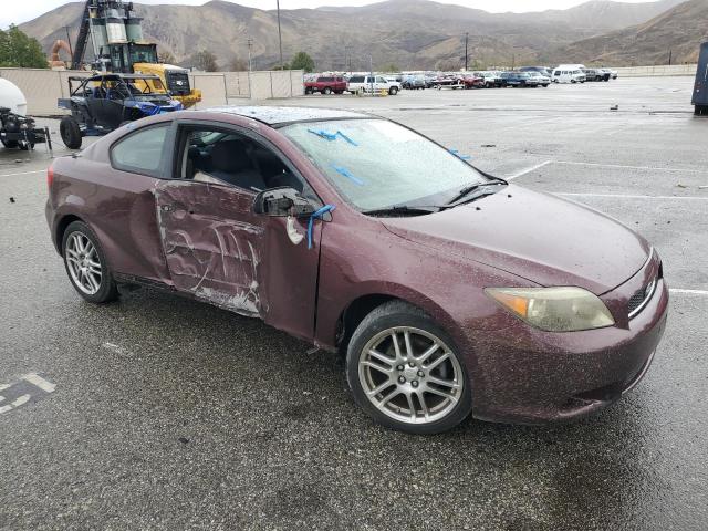 JTKDE177270200098 - 2007 TOYOTA SCION TC ბურგუნდია ფოტო 4