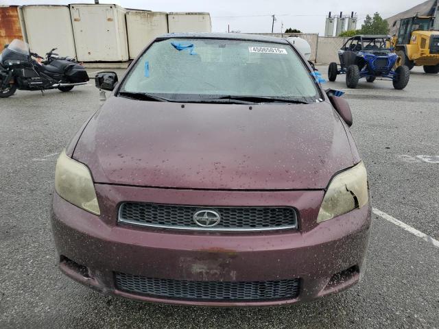 JTKDE177270200098 - 2007 TOYOTA SCION TC ბურგუნდია ფოტო 5