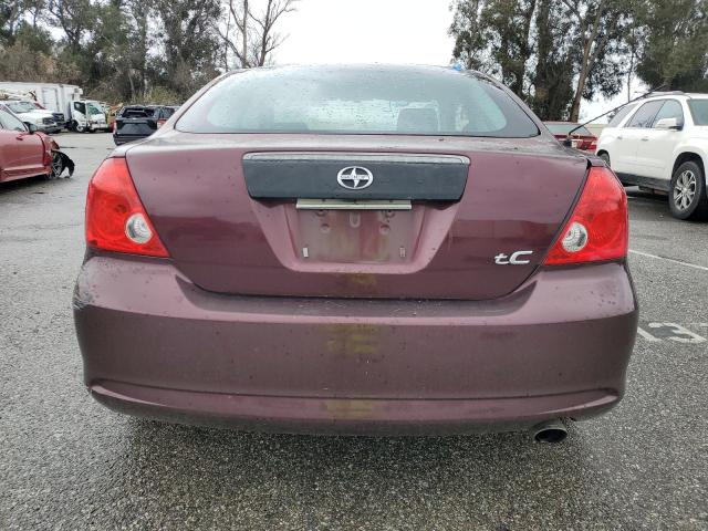 JTKDE177270200098 - 2007 TOYOTA SCION TC ბურგუნდია ფოტო 6