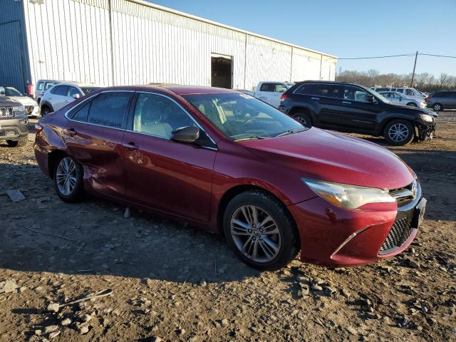 4T1BF1FK7FU907122 - 2015 TOYOTA CAMRY LE RED photo 4