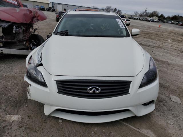 JN1CV6EK8FM870949 - 2015 INFINITI Q60 JOURNEY WHITE photo 5