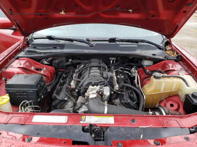2B3KK53T29H556858 - 2009 DODGE CHARGER R/T RED photo 11