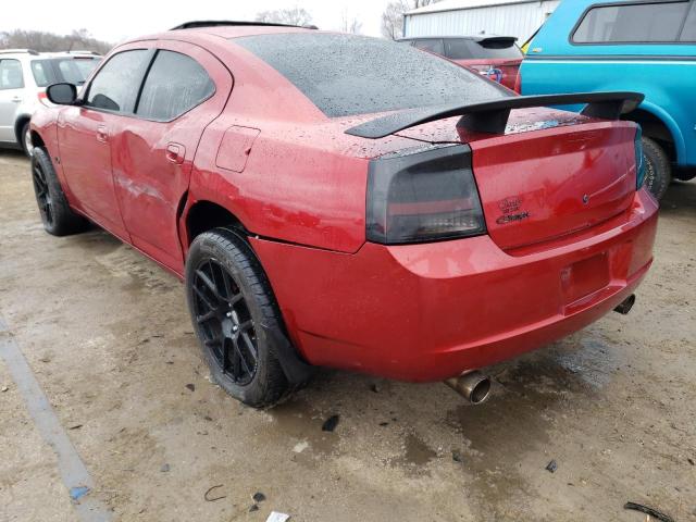 2B3KK53T29H556858 - 2009 DODGE CHARGER R/T RED photo 2