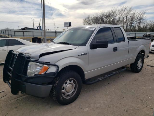 1FTFX1EF5EKE03072 - 2014 FORD F150 SUPER CAB SILVER photo 1