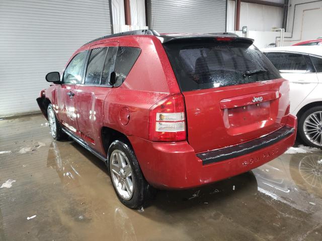 1J8FT47W57D256245 - 2007 JEEP COMPASS RED photo 3