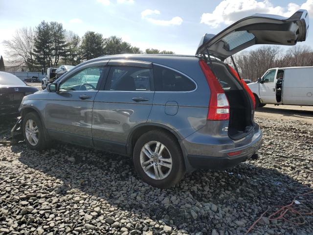 5J6RE4H72AL031987 - 2010 HONDA CR-V EXL GRAY photo 2