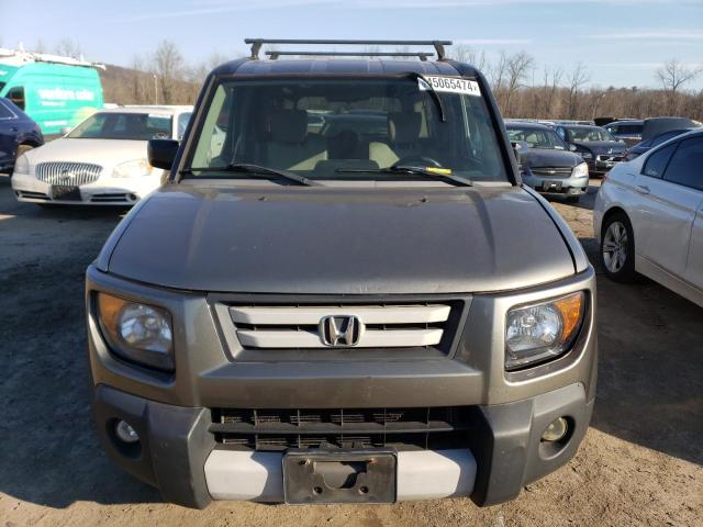 5J6YH287X8L003355 - 2008 HONDA ELEMENT EX GRAY photo 5