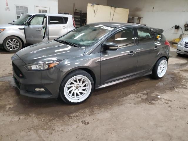 1FADP3L91JL289405 - 2018 FORD FOCUS ST GRAY photo 1