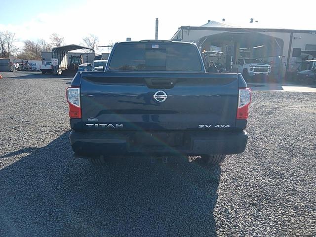 1N6AA1ED3MN514921 - 2021 NISSAN TITAN SV BLUE photo 12