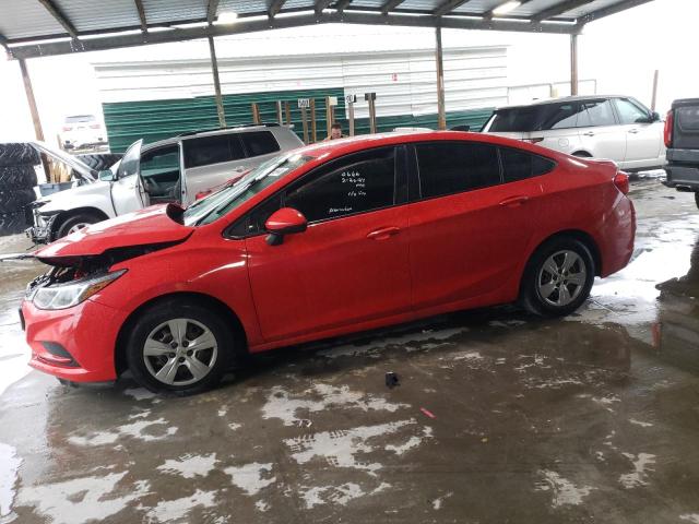 1G1BC5SM1H7274932 - 2017 CHEVROLET CRUZE LS RED photo 1
