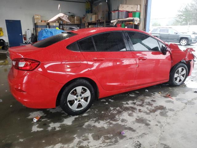 1G1BC5SM1H7274932 - 2017 CHEVROLET CRUZE LS RED photo 3