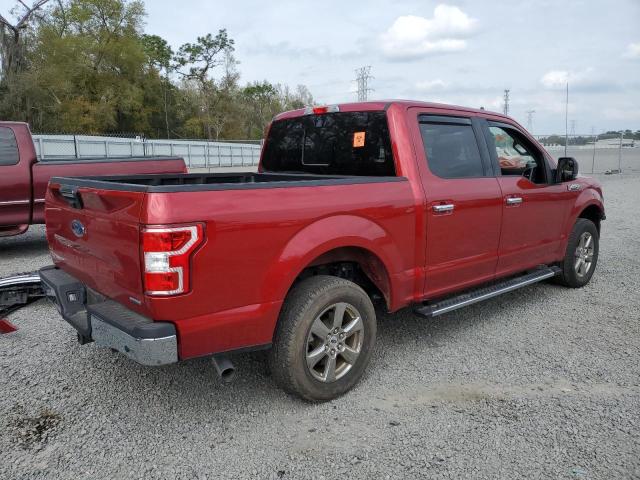 1FTEW1CP1LFB80657 - 2020 FORD F150 SUPERCREW MAROON photo 3