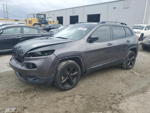 1C4PJLCB3JD518401 - 2018 JEEP CHEROKEE LATITUDE GRAY photo 1