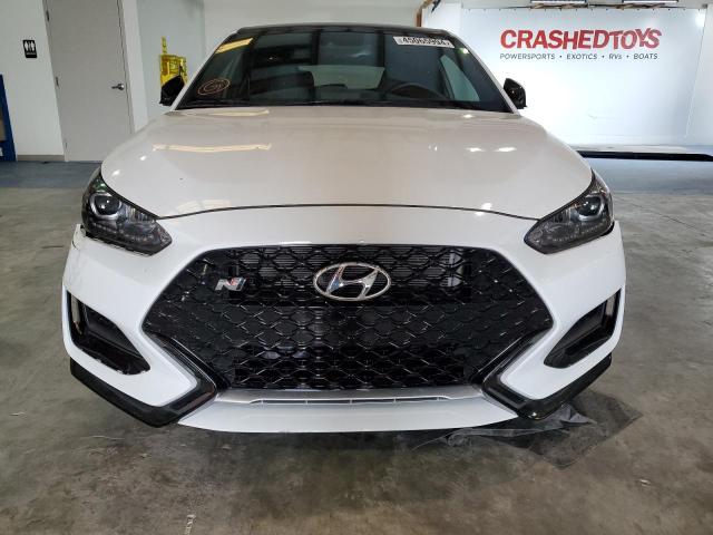 KMHT36AH8NU012971 - 2022 HYUNDAI VELOSTER N WHITE photo 5