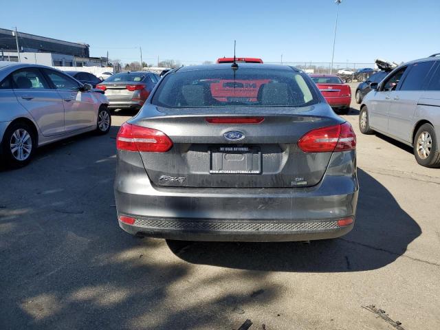 1FADP3FE4JL320378 - 2018 FORD FOCUS SE GRAY photo 6