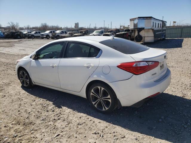 KNAFZ4A81E5078290 - 2014 KIA FORTE EX WHITE photo 2