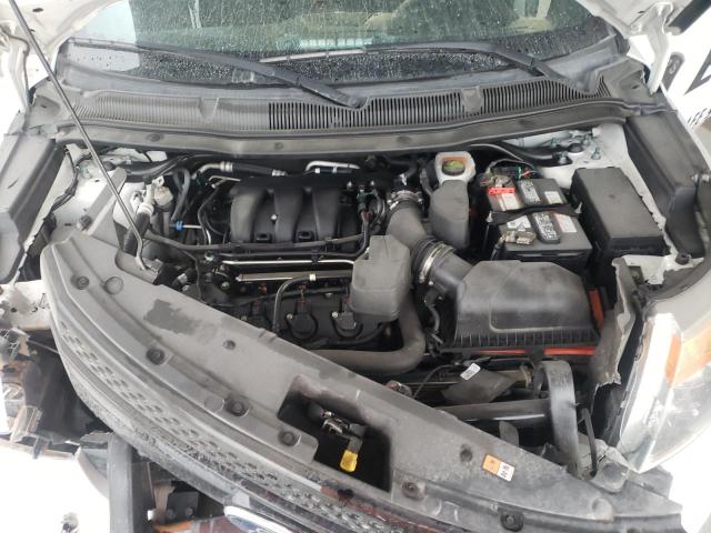 1FM5K8AR0FGB83729 - 2015 FORD EXPLORER POLICE INTERCEPTOR WHITE photo 12