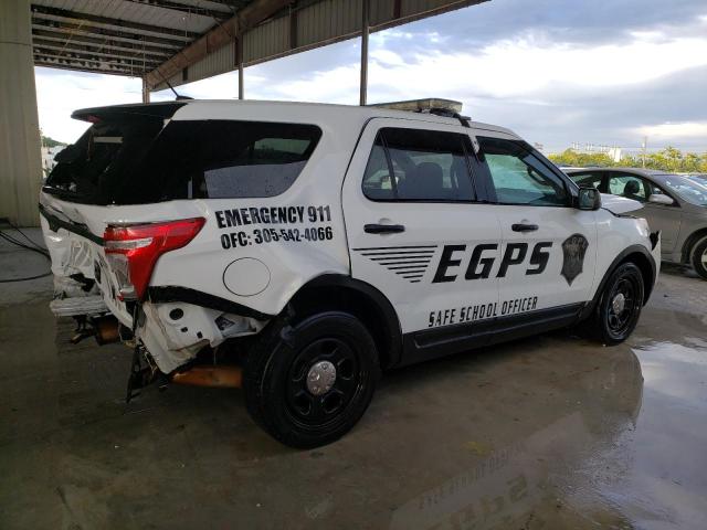 1FM5K8AR0FGB83729 - 2015 FORD EXPLORER POLICE INTERCEPTOR WHITE photo 3