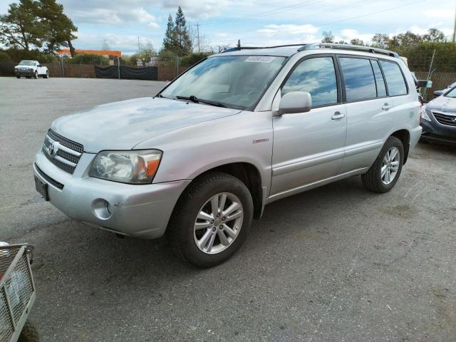 JTEEW21A460014964 - 2006 TOYOTA HIGHLANDER HYBRID SILVER photo 1