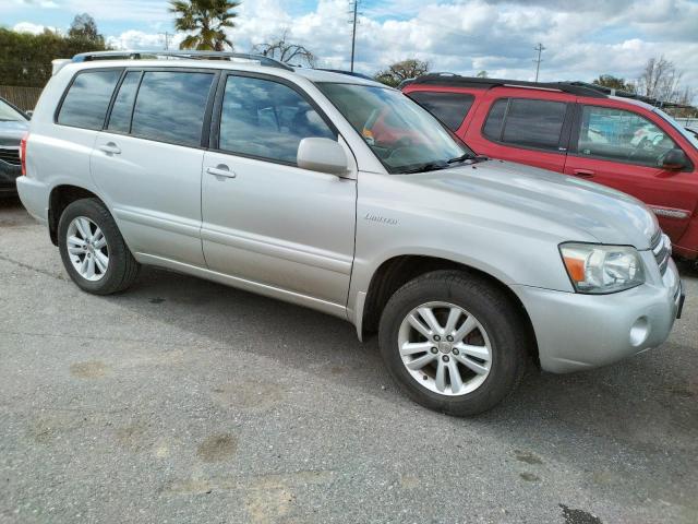 JTEEW21A460014964 - 2006 TOYOTA HIGHLANDER HYBRID SILVER photo 4