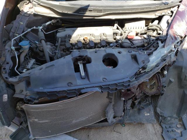 2HGFB2F92EH547314 - 2014 HONDA CIVIC EXL წითელი ფოტო 11